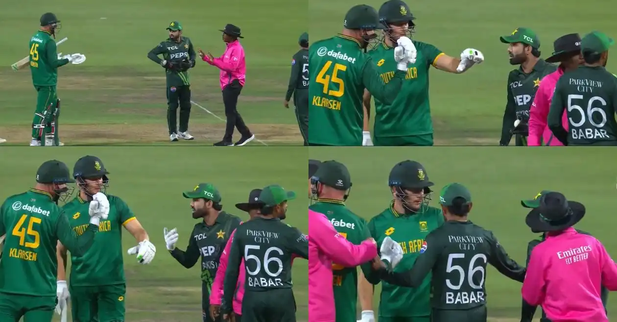 Watch: Mohammad Rizwan gets into war of words with Heinrich Klaasen and David Miller in 2nd ODI – SA vs PAK