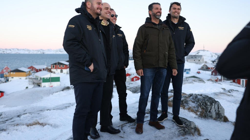 Trump Jr. he landed in Greenland amid American speculation about the seizure of the territory