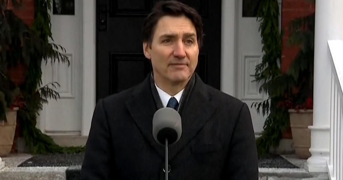 Canadian Prime Minister Trudeau announced his resignation