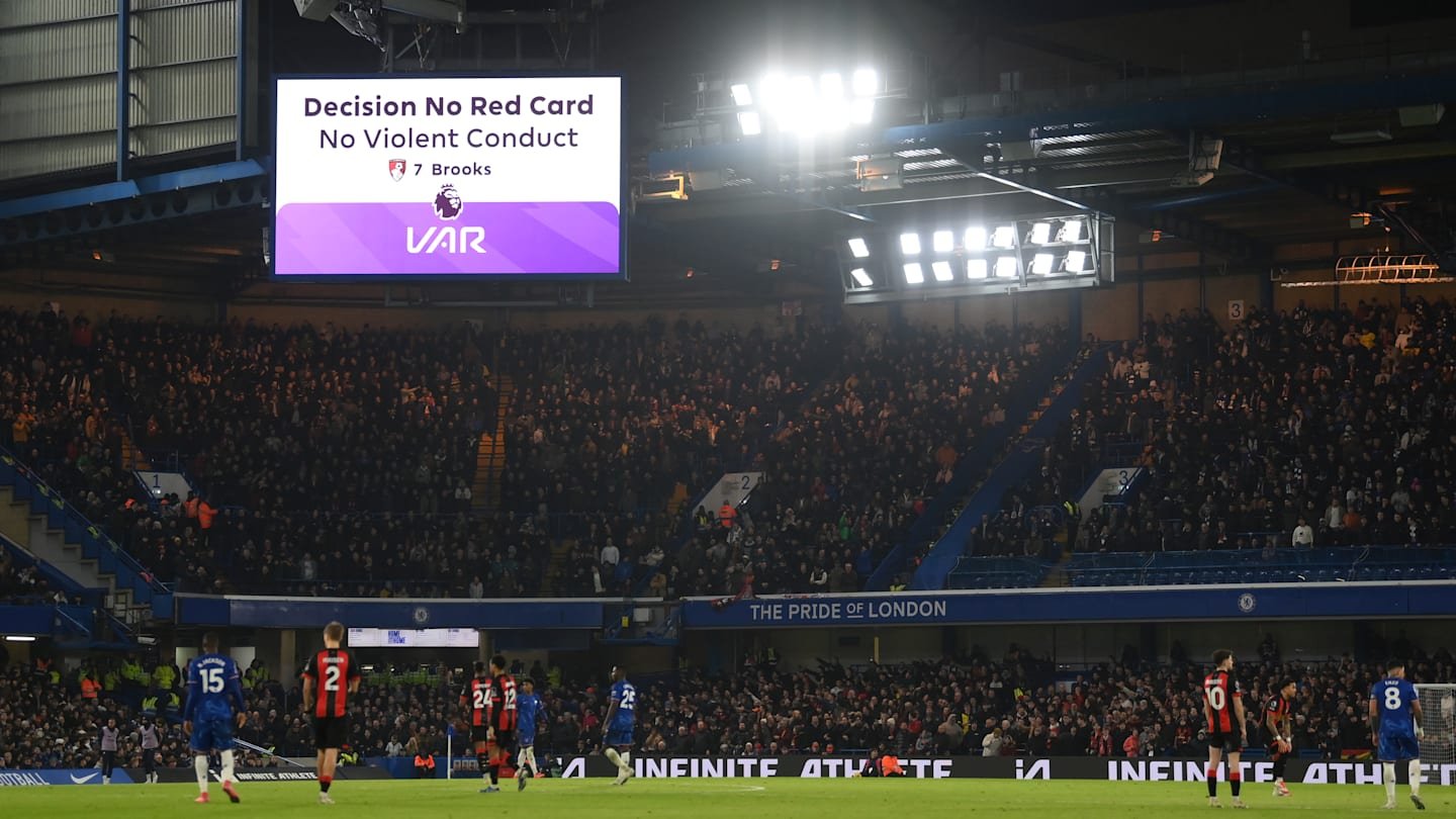 Premier League VAR history was made in Chelsea’s draw with Bournemouth