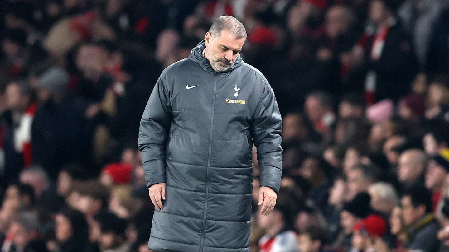 Ange Postecoglou slams ‘unacceptable’ Tottenham form as Arsenal match unwanted record in defeat