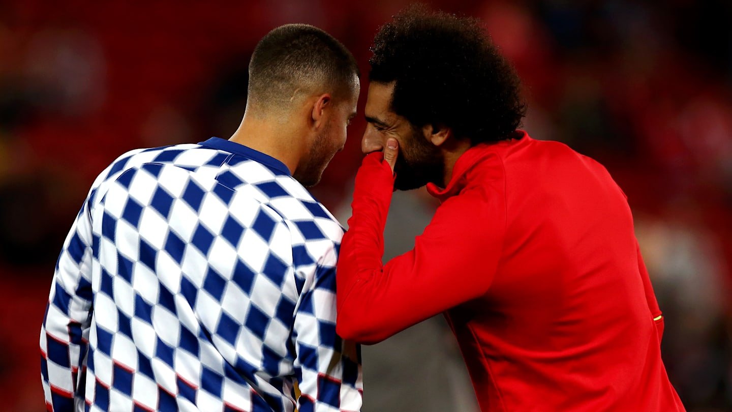 Liverpool star Eden Hazard is at risk of backlash after being compared to Mohamed Salah