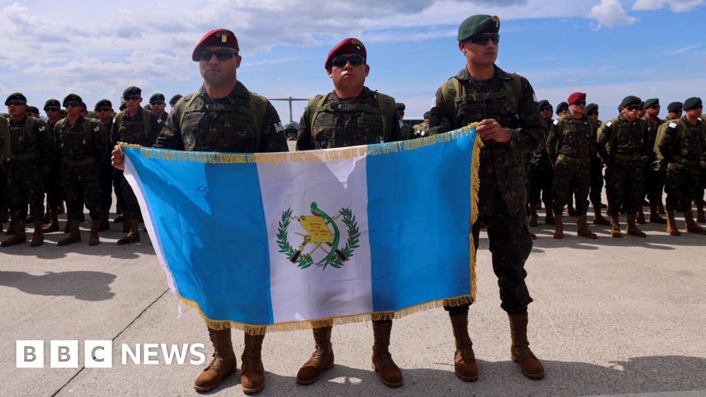 Guatemalan troops arrive to tackle gang violence