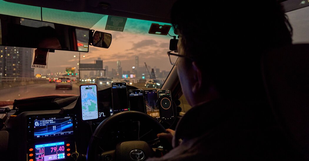 Hong Kong taxi drivers, long despised and frustrated, face the end of an era