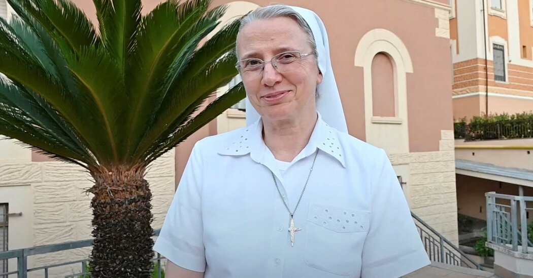 The Pope appointed a nun to head the Vatican department