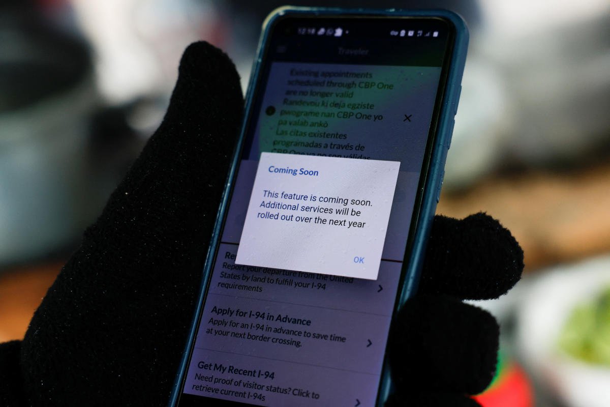 The Trump Administration is no longer allowing asylum seekers to make appointments on the CBP One app