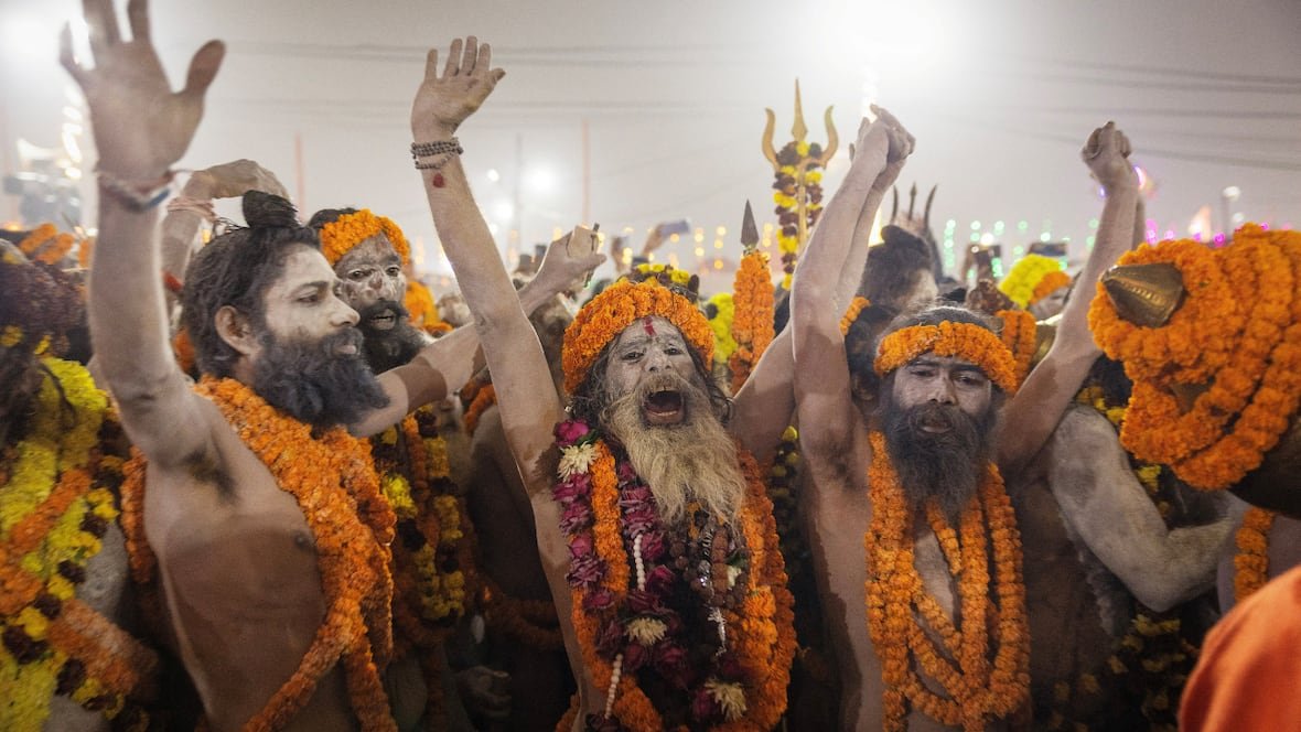 Millions gather in northern India for a major 6-week Hindu festival