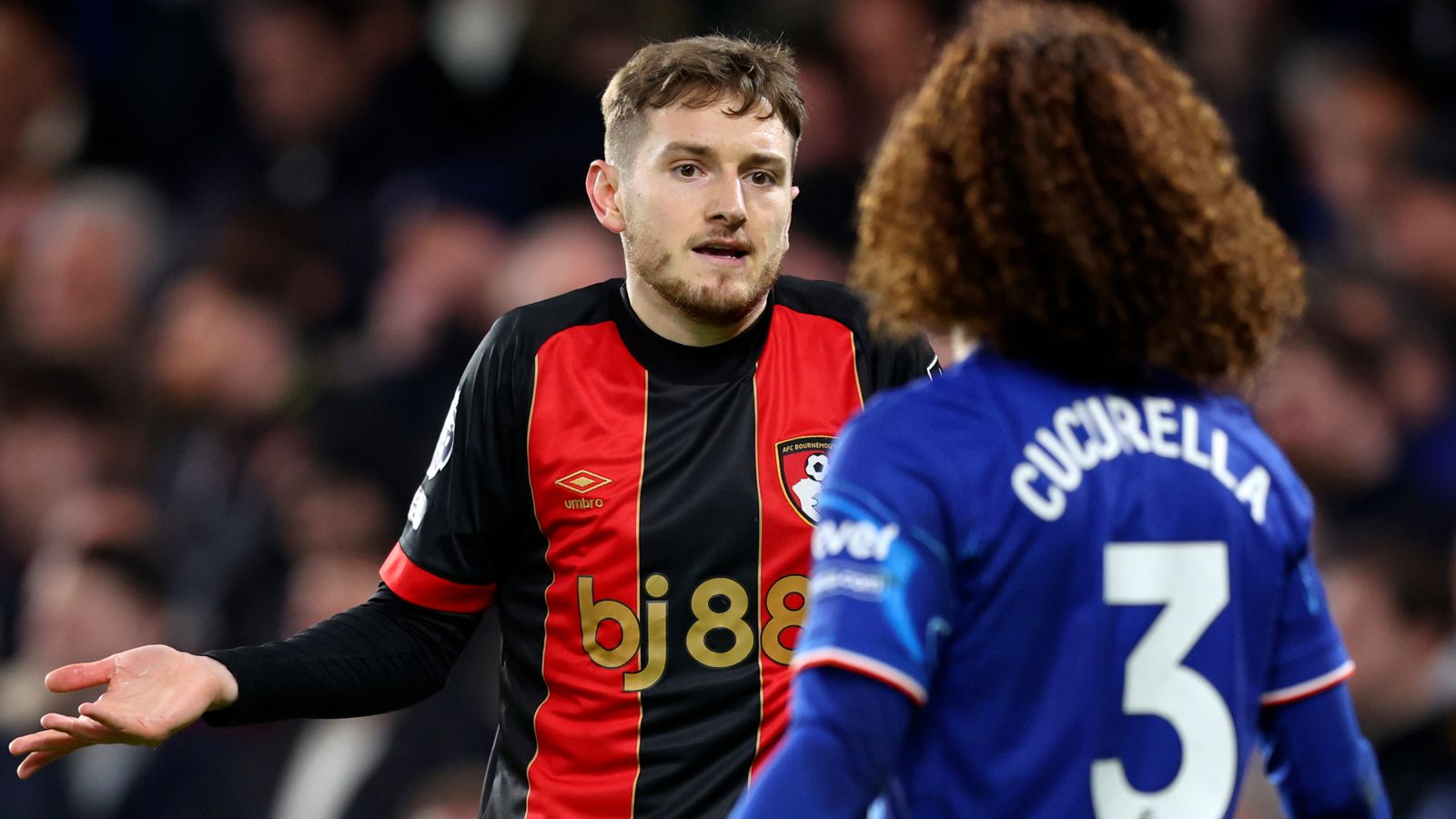 Referee observation: Dermot Gallagher says David Brooks grabbed Mark Cucurella’s shirt and not his hair during Chelsea’s draw with Bournemouth Football News