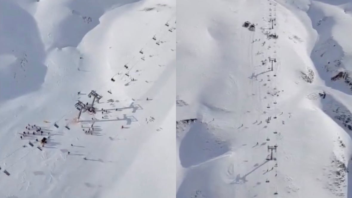 Dozens injured after the collapse of a ski lift in a Spanish resort