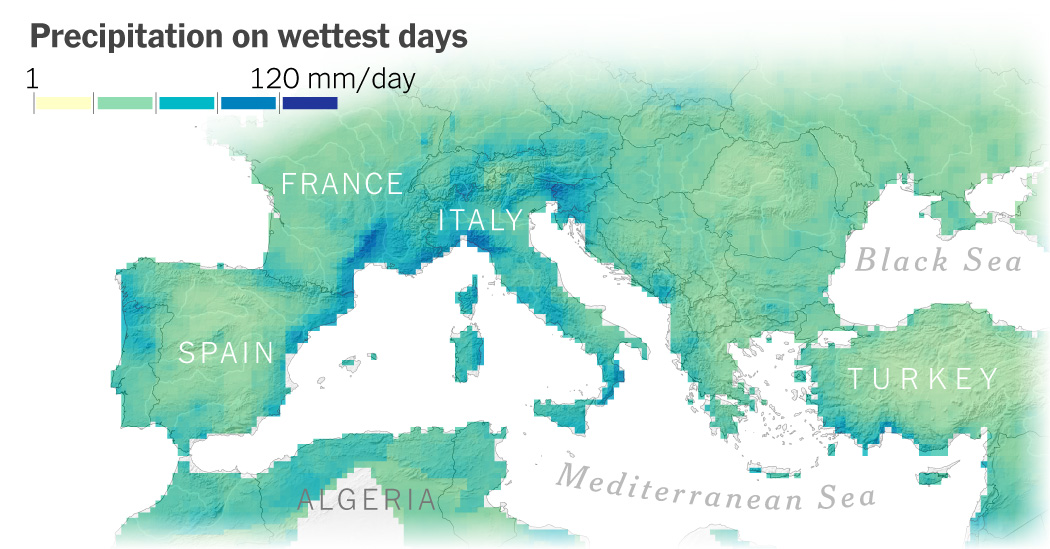 This time the floods: Climate change in the Mediterranean is already here