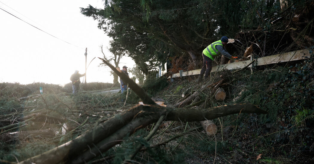 Storm Eowyn left a third of Ireland without electricity