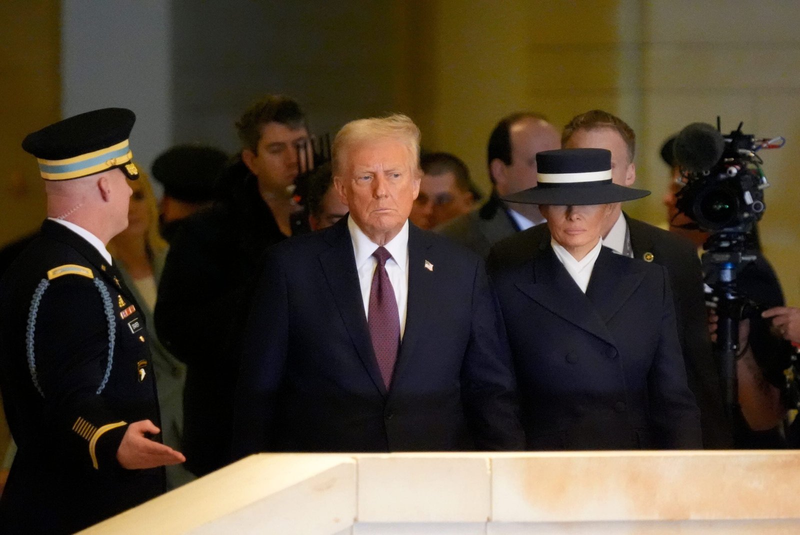 POTUS DONALD TRUMP surprises fans at CFP National Championship with special video message