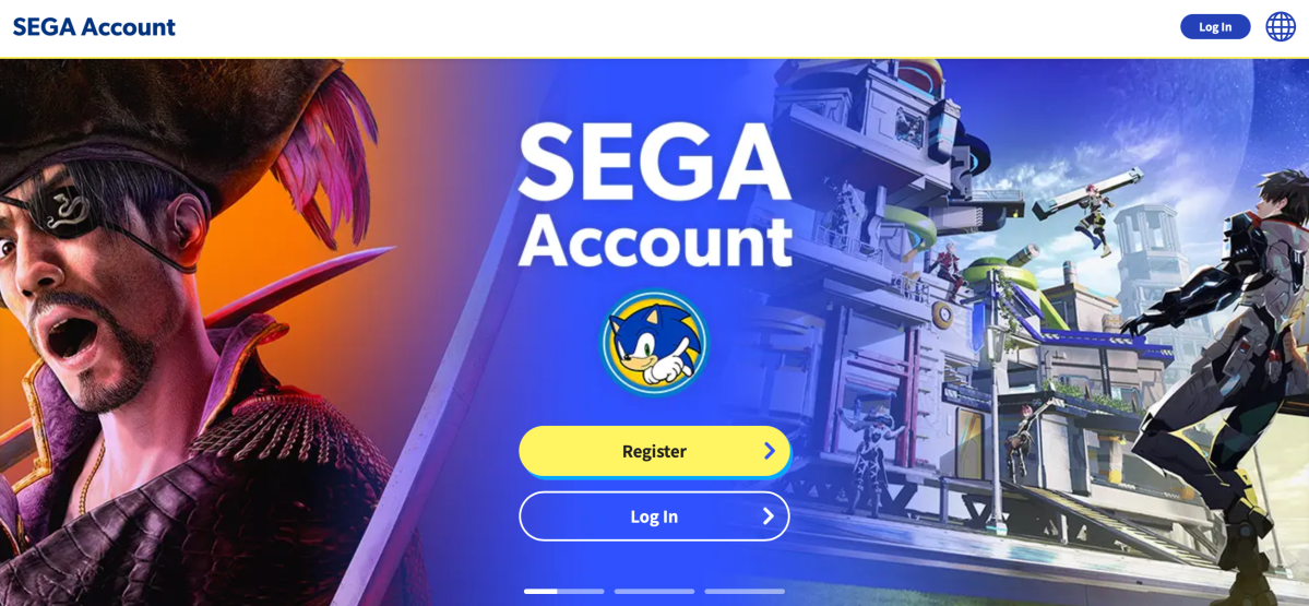 Sega unveils player account system