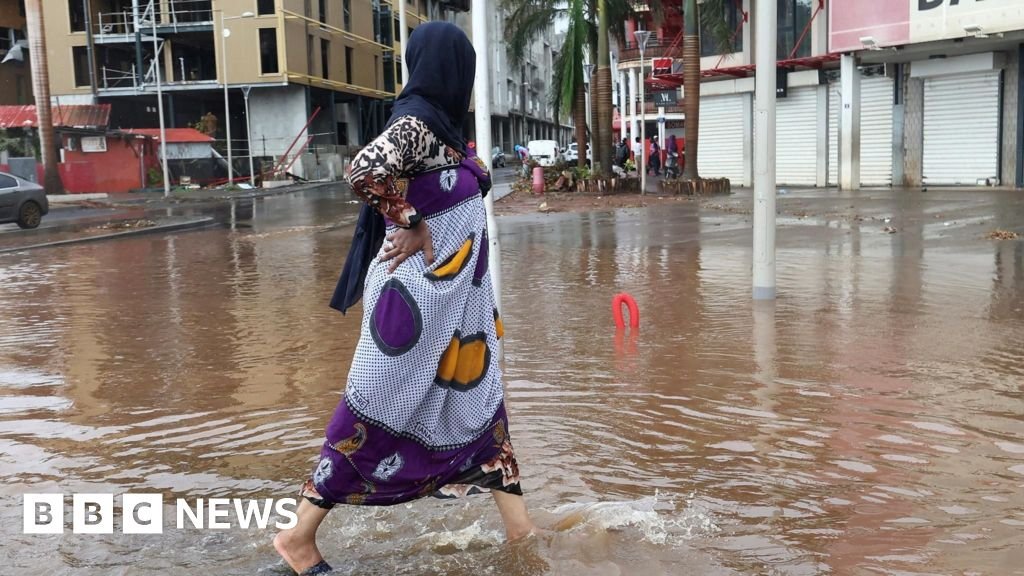 Mayotte hit by floods, mudslides from second Storm Dickerdi