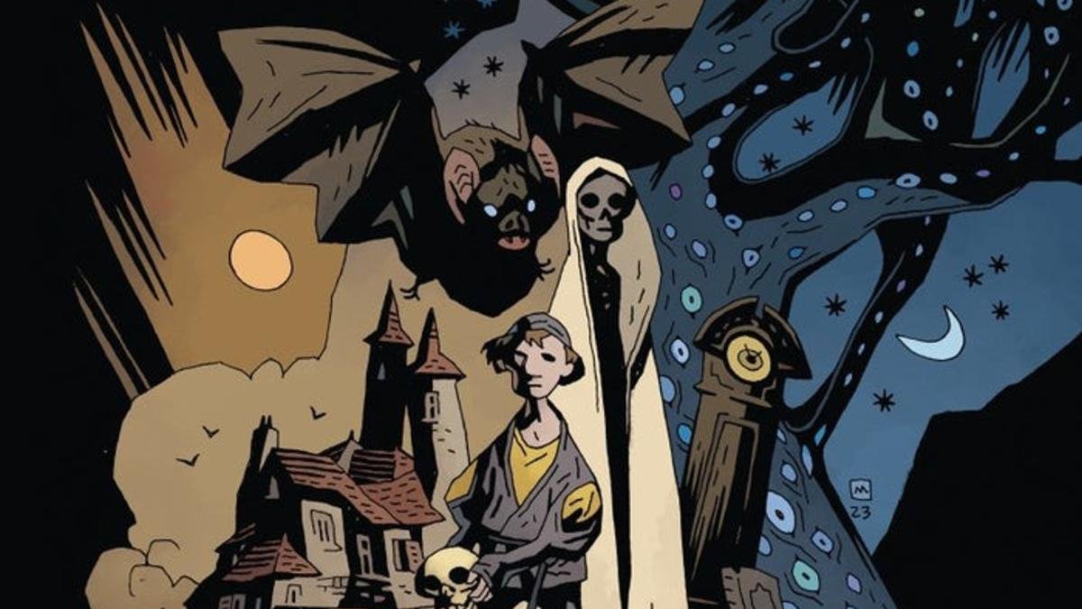 Here’s a look at Mike Mignola’s new book set in a spooky, folklore-inspired universe