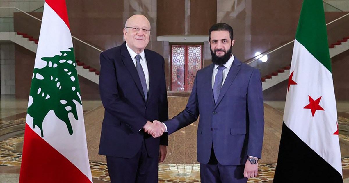 Lebanese Prime Minister meets Syria’s de facto leader in Damascus