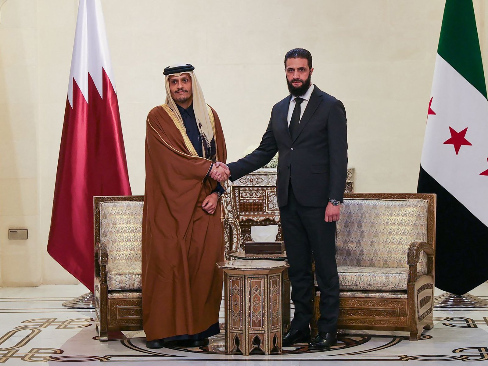 Qatar PM calls on Israeli troops to withdraw from Syrian buffer zone Syria war news