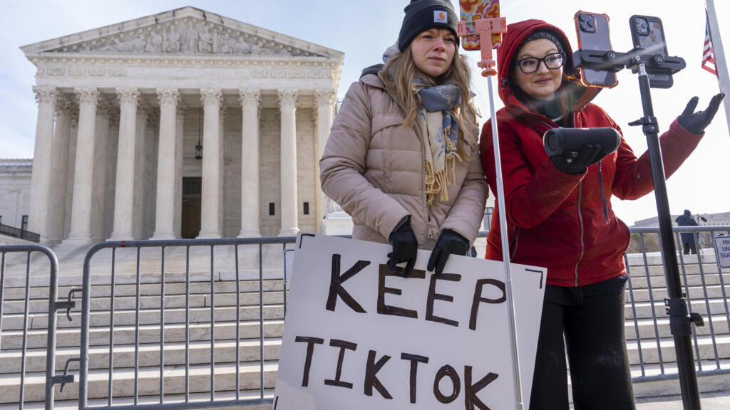 The US Supreme Court upheld the TikTok ban, which is set to begin on Sunday