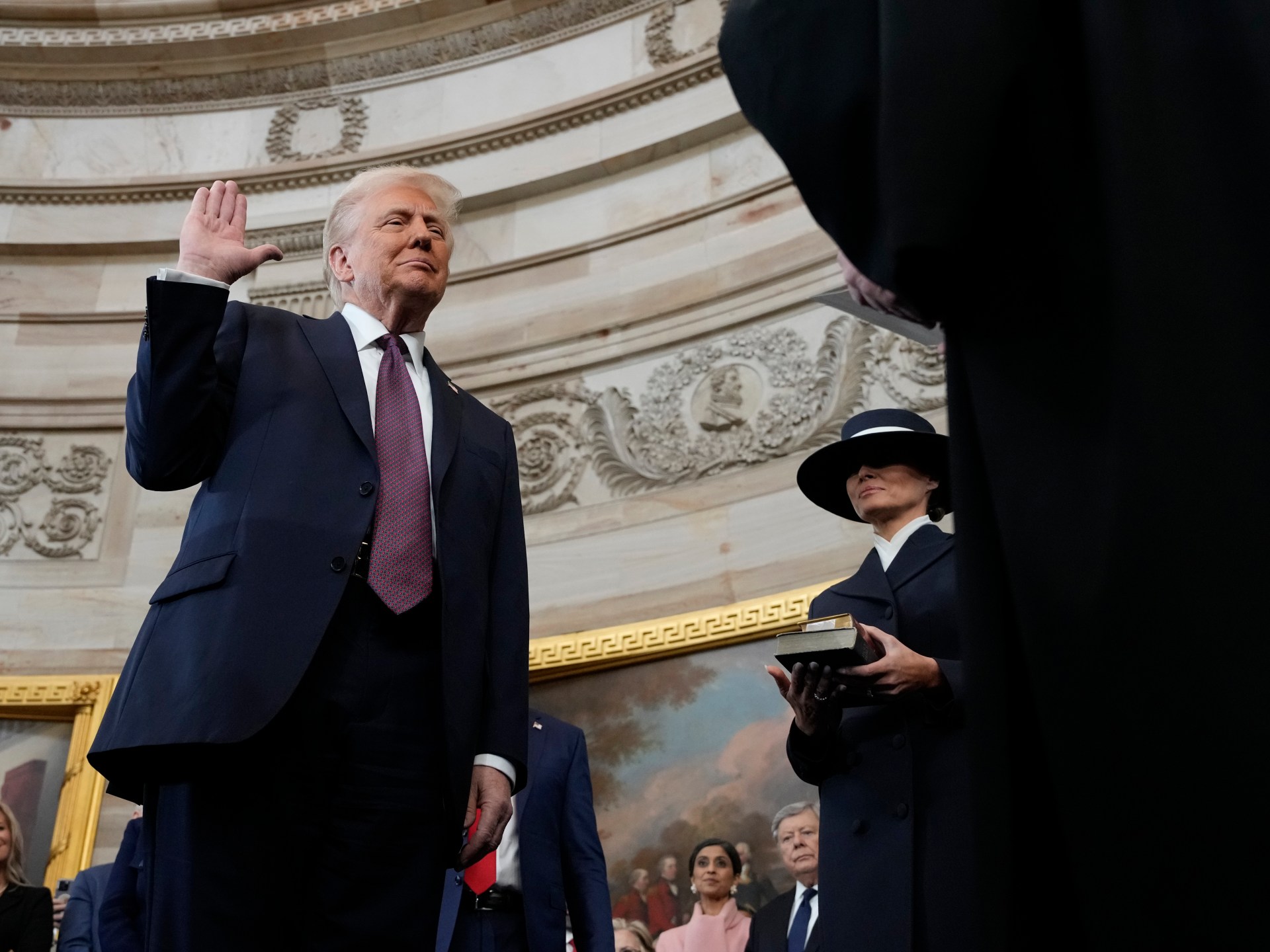 Donald Trump sworn in for second term, supporters flock to US capital Donald Trump News