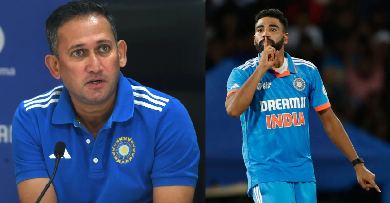 Ajit Agarkar reveals why Mohammed Siraj was not selected for 2025 Champions Trophy