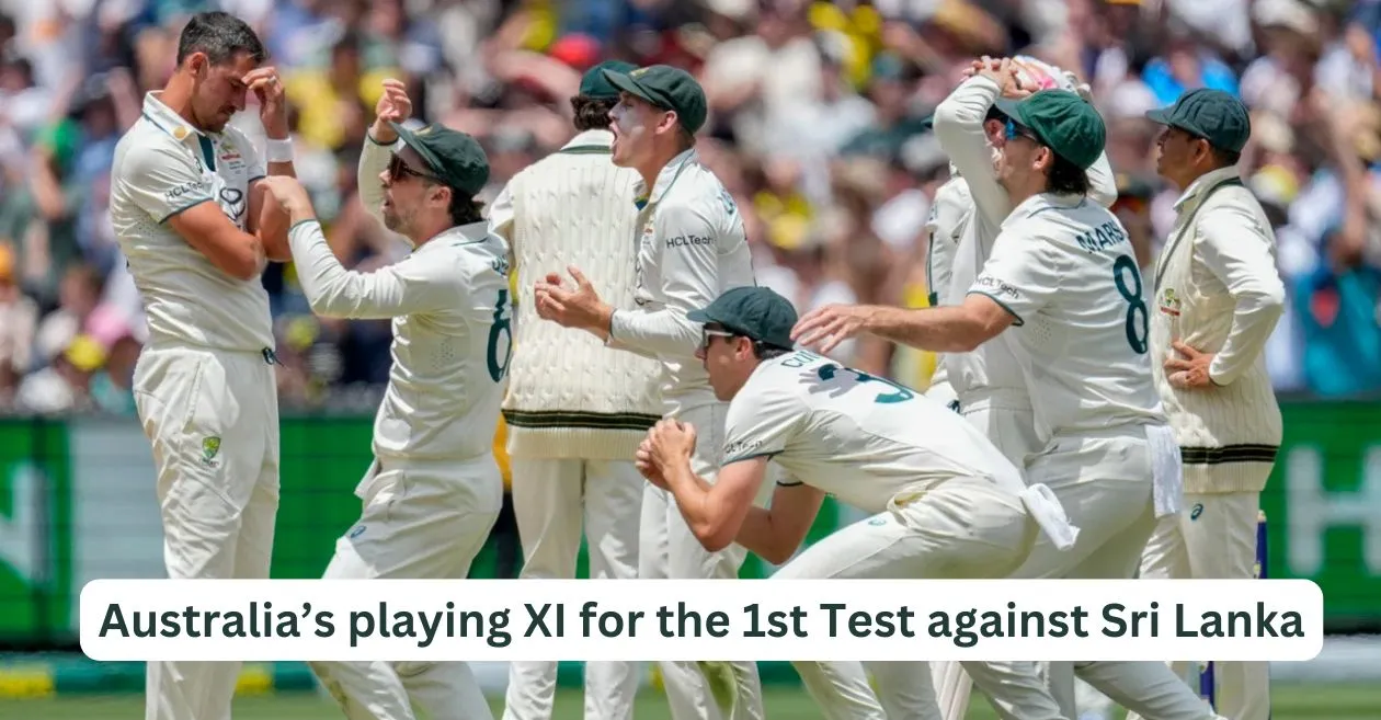 SL VS AUS 2025: Australia played XI in the first test for Sri Lanka