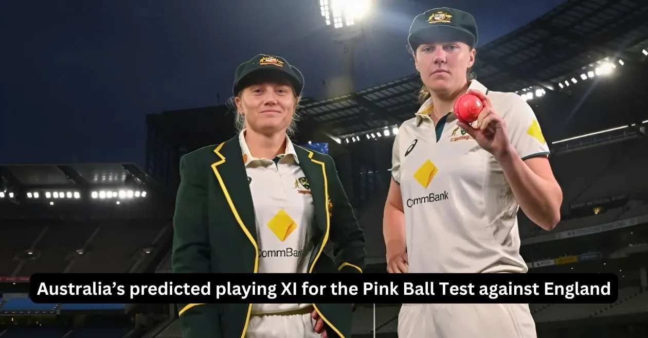 Women’s ashes 2025: Australia played XI in the pink ball test against England