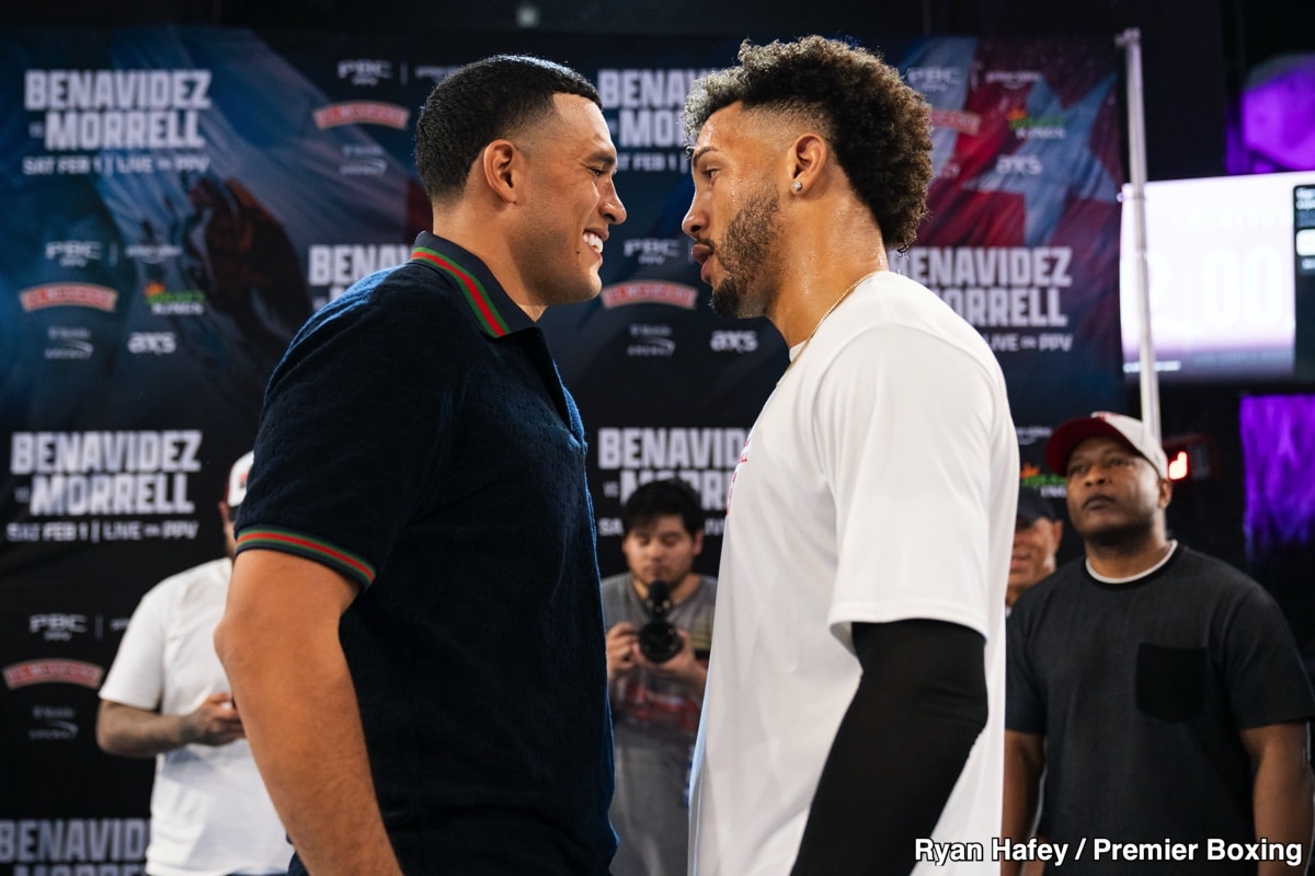 Benavidez vs. Morel February 1: Start time and live broadcast details