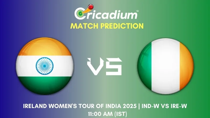 Ireland Women India Tour 2025 2nd ODI IND-W vs IRE-W Match Prediction