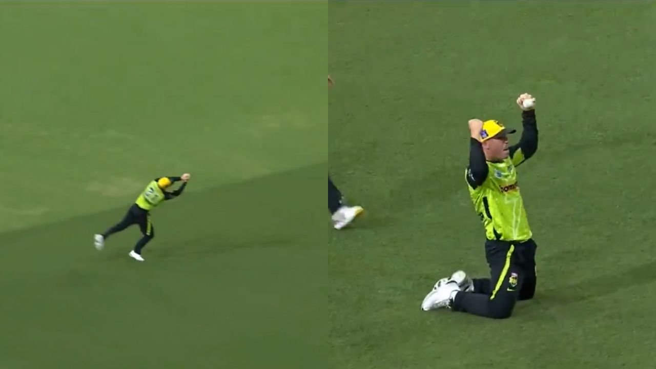 David Warner shocks cricket world with stunning catch in BBL 2024-25