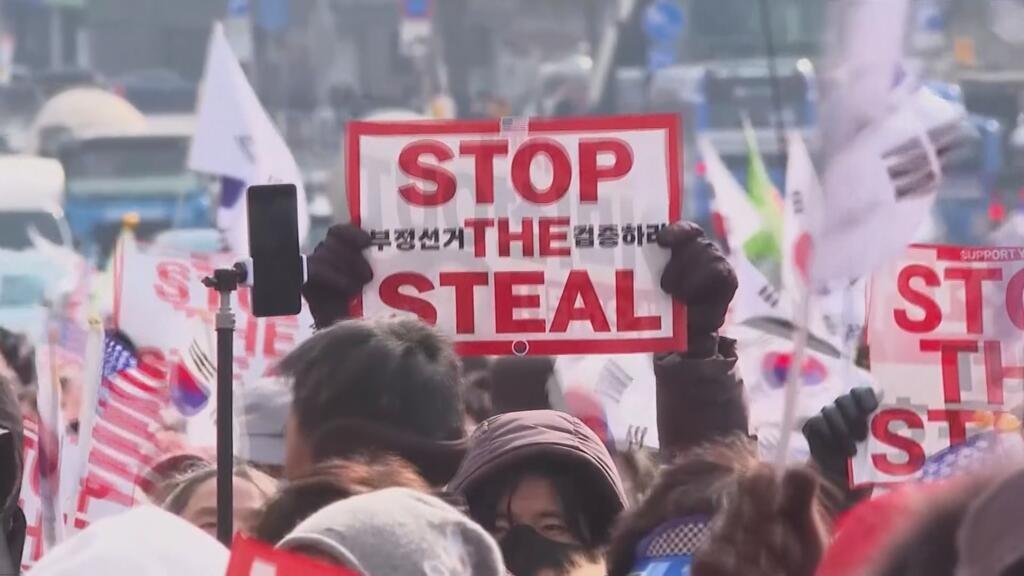 ‘Stop the theft’: Understanding MAGA-style protests in South Korea