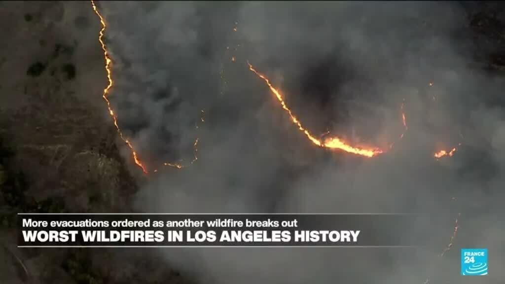 Wildfires continue to rage through Los Angeles