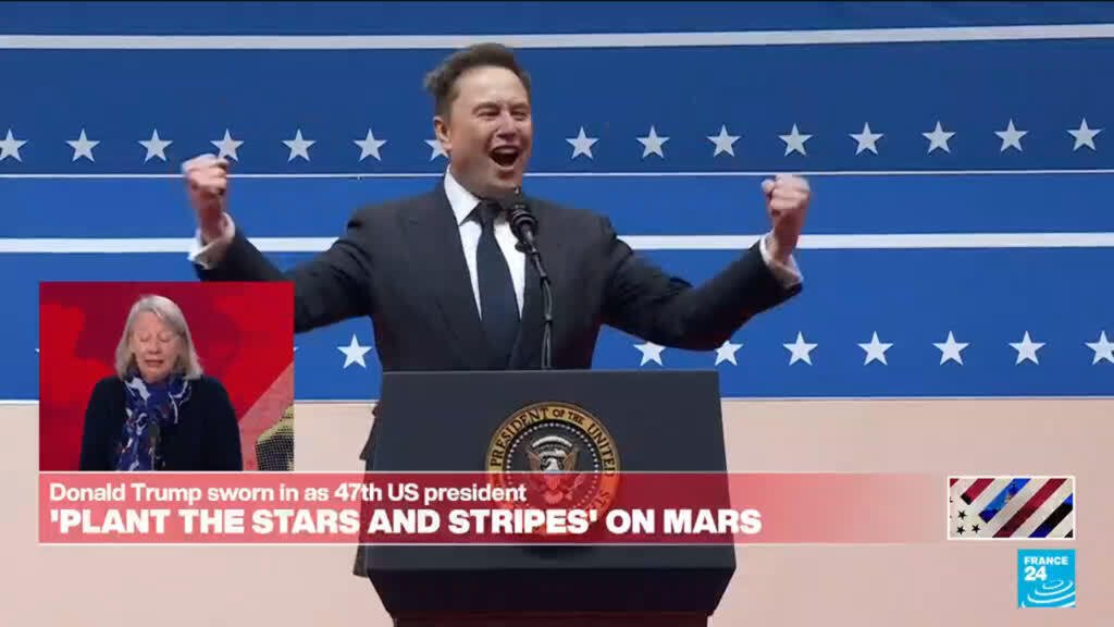 Inauguration Day: Musk’s strange gesture to a crowd of supporters