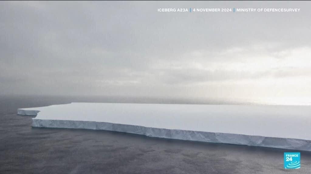 The world’s largest iceberg is on a collision course with a remote British island