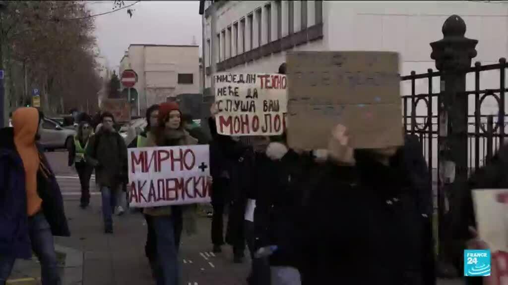 Populist prime minister in Serbia is reminiscent of anti -corruption protests