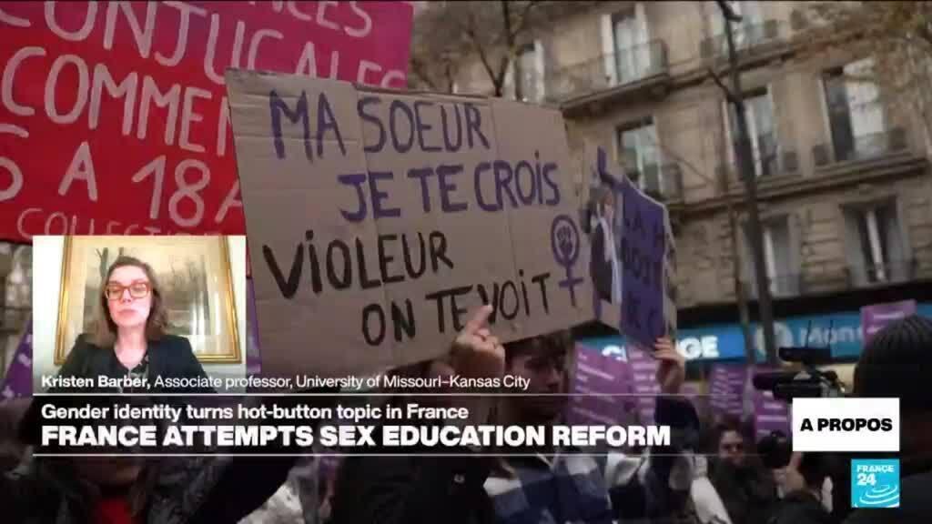 France for overhaul of sex education in schools, with an emphasis on consent and gender identity