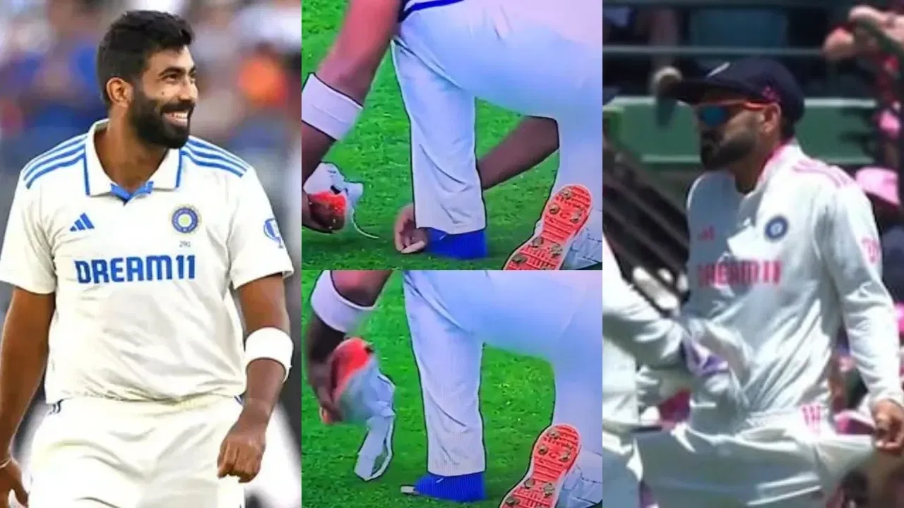 Virat Kohli cruelly taunts Australians with sandpaper gesture after Jasprit Bumrah faces false accusations