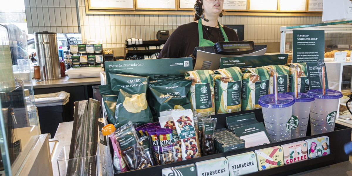 The trabuzacks worker said the baristas had a ‘panic button’ behind the counter, but it wasn’t enough to get rid of the sick patients afterwards.