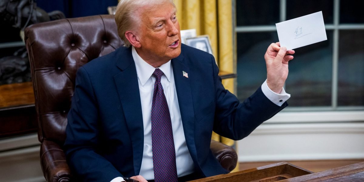 Trump began the presidency with a flood of executive orders limiting birthright citizenship, overturning Biden’s directives on climate change and diversity.