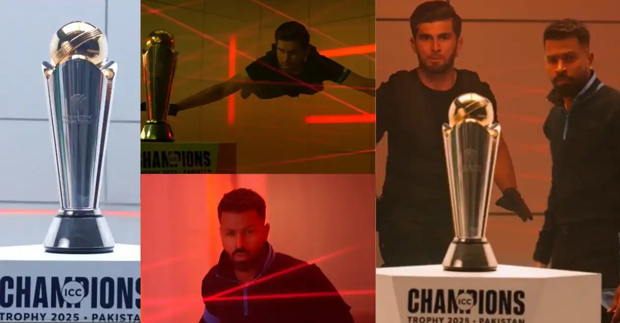 Hardik Pandya and Shaheen Afridi face off in epic heist-themed 2025 Champions Trophy promo