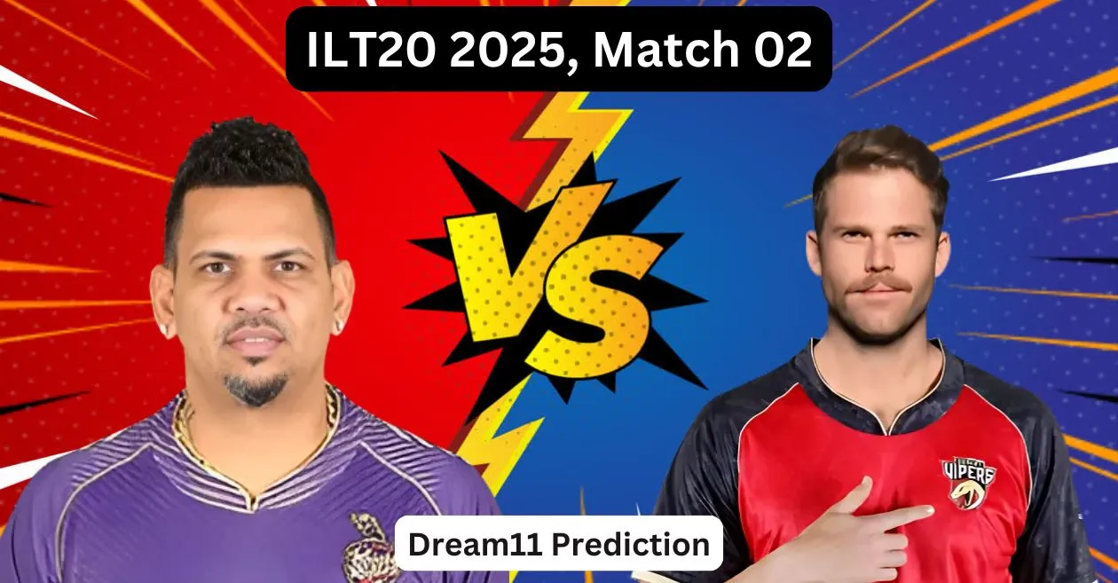 ADKR vs DV, ILT20 2025: Match Prediction, Dream11 Team, Fantasy Cricket Tips and Pitch Report | ADKR vs DV Abu Dhabi Knights vs Desert Vipers