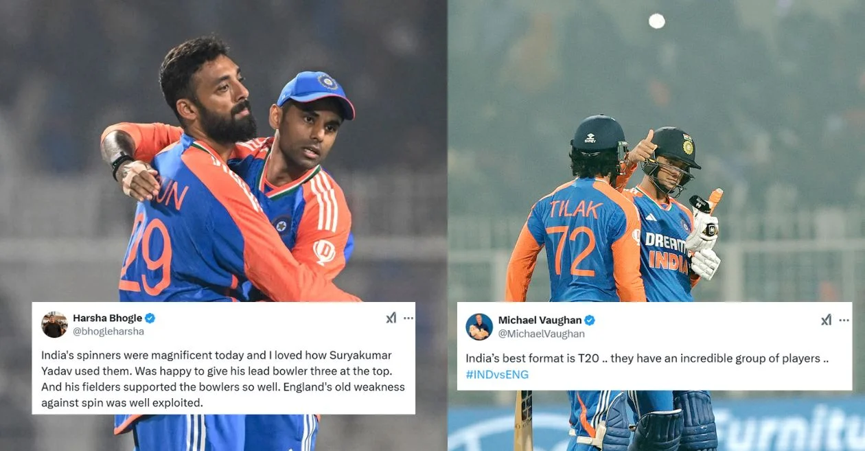 Twitter Reaction: Abhishek Sharma and Varun Chakravarthy as India beat England by 7 wickets in Kolkata T20I