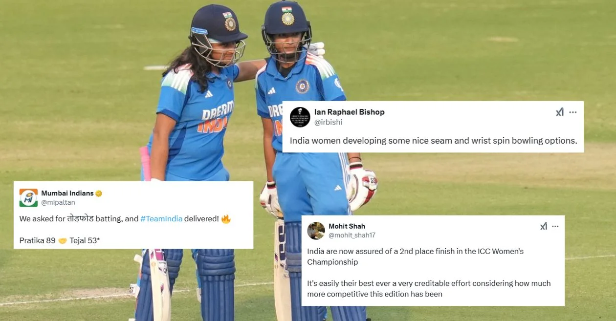 Twitter Reaction: Pratika Rawal, Tejal Hasabnis as India beat Ireland by six wickets in first ODI