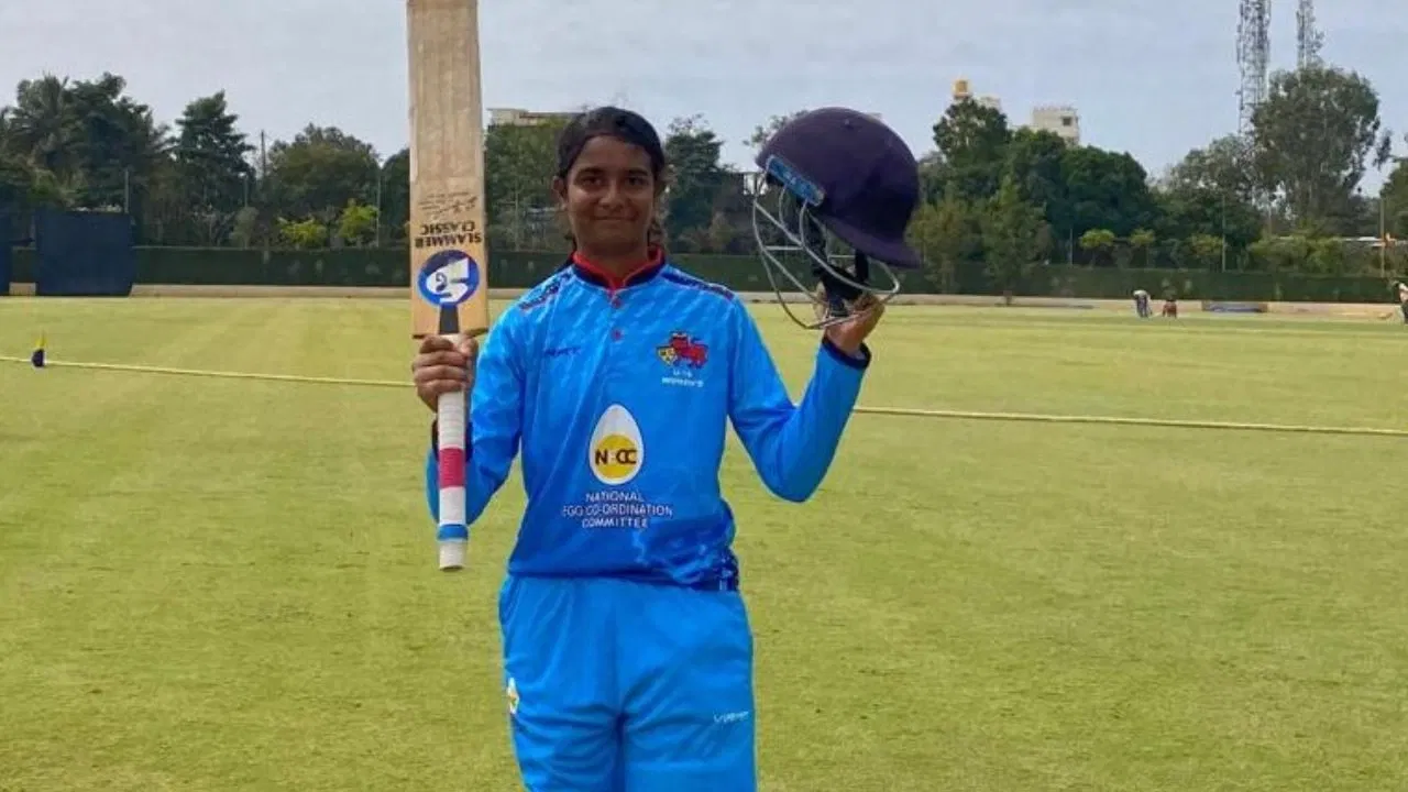 14-year-old Ira Jadhav smashes incredible 346* to create history with record-breaking performance