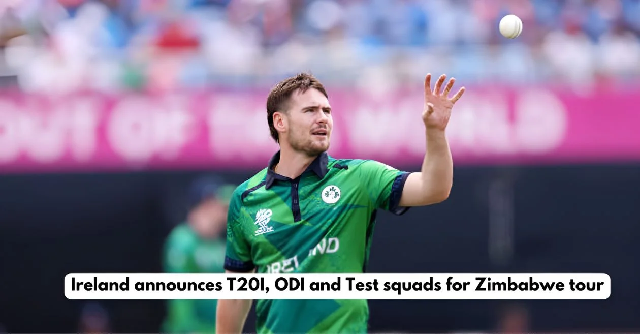 Ireland announce T20I, ODI and Test squad for Zimbabwe tour; Joshua Little returns