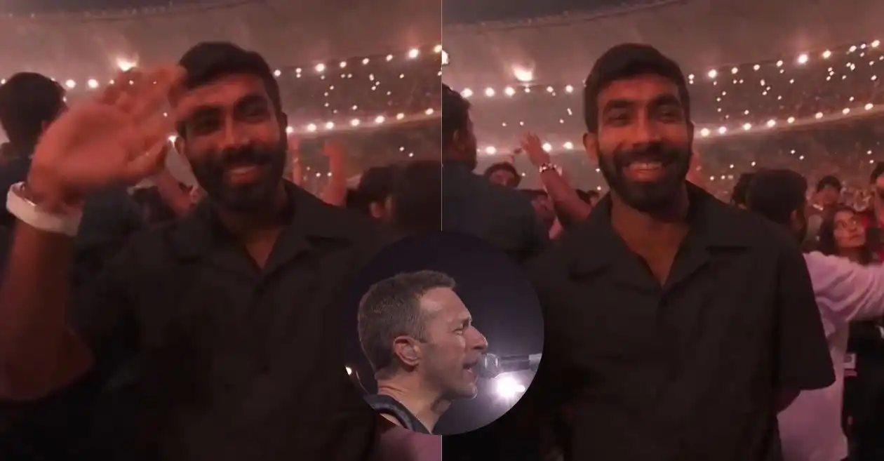 WATCH: Jasprit Bumrah attends Coldplay concert; singer Chris Martin dedicates a special song to the Indian star