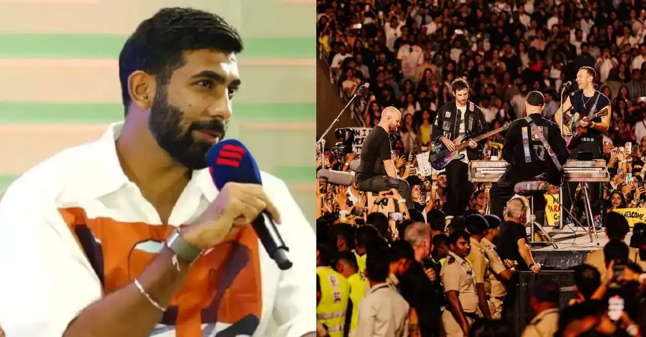 Jasprit Bumrah gives heartwarming response after Coldplay shouts out Indian pacer at Mumbai concert