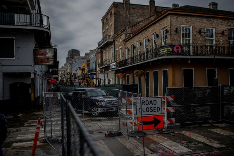 Exclusive-New Orleans’ planned new Bourbon Street barrier is only crash-rated to 10 mph