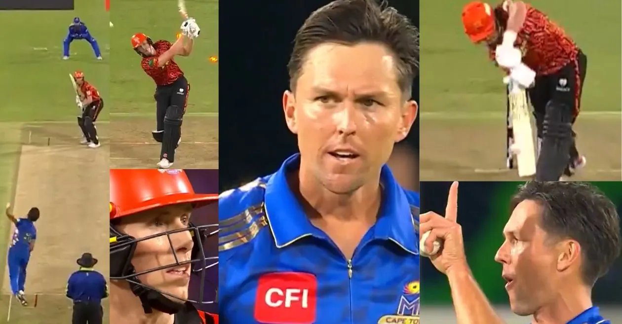 WATCH: MICT’s Trent Boult scores double against Sunrises in SA20 opener