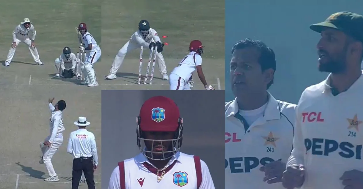 Watch: Norman Ali defeated the West Indian Islands captain Craig Bras Wett | PAK and Wi with an amazing pass