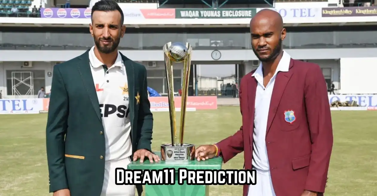 PAK VS Wi 2025, Second Test: Forecast, Dream11 Team, Fantasy Tips & Pitch Report | Pakistan VS West India Islands